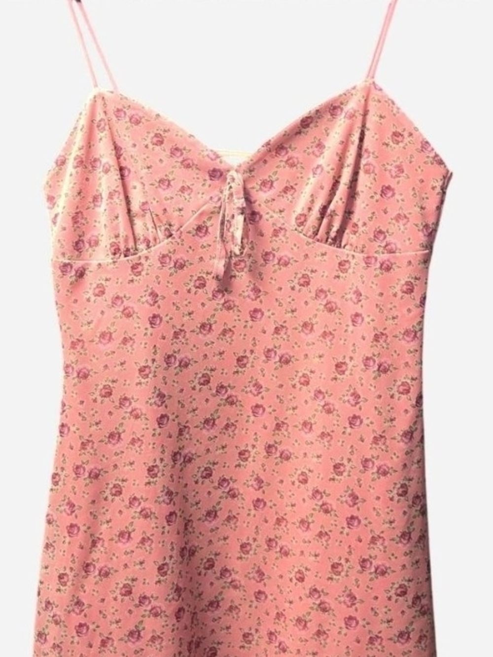Urban Outfitters Pink Floral Mini Dress